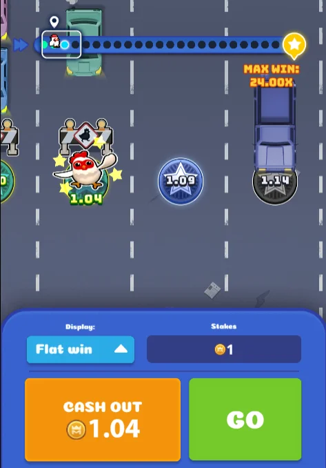 Chicken Crossy Game