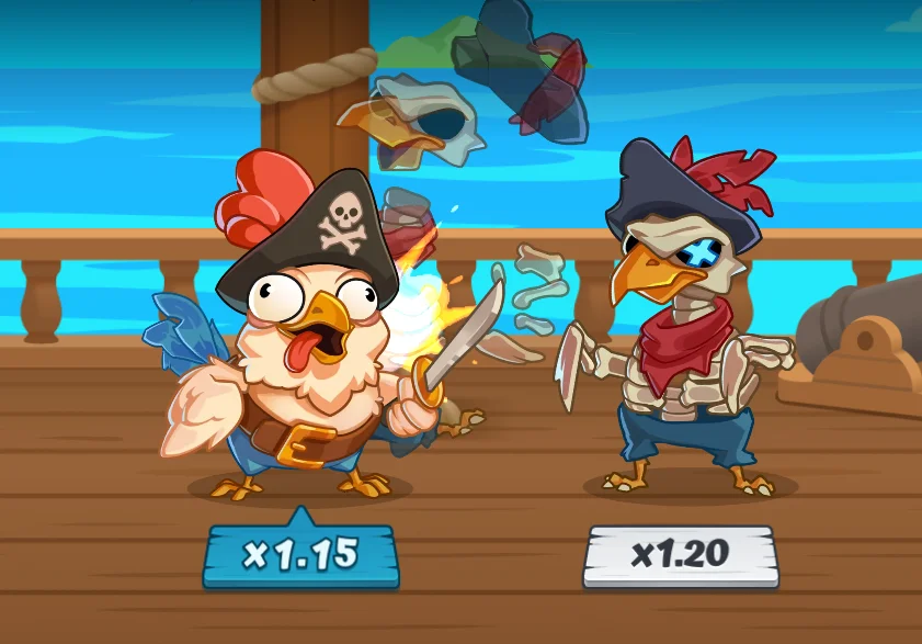 Chicken Pirate Casino Game