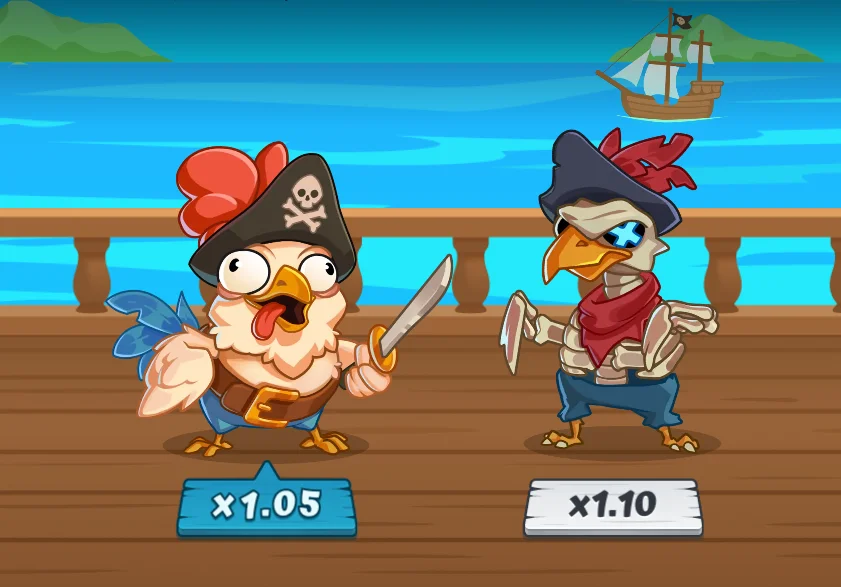 Chicken Pirate Game