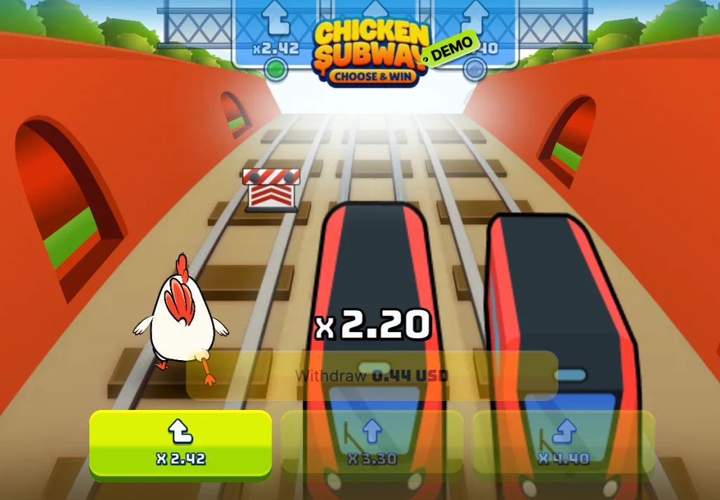 Chicken Subway Casino Game