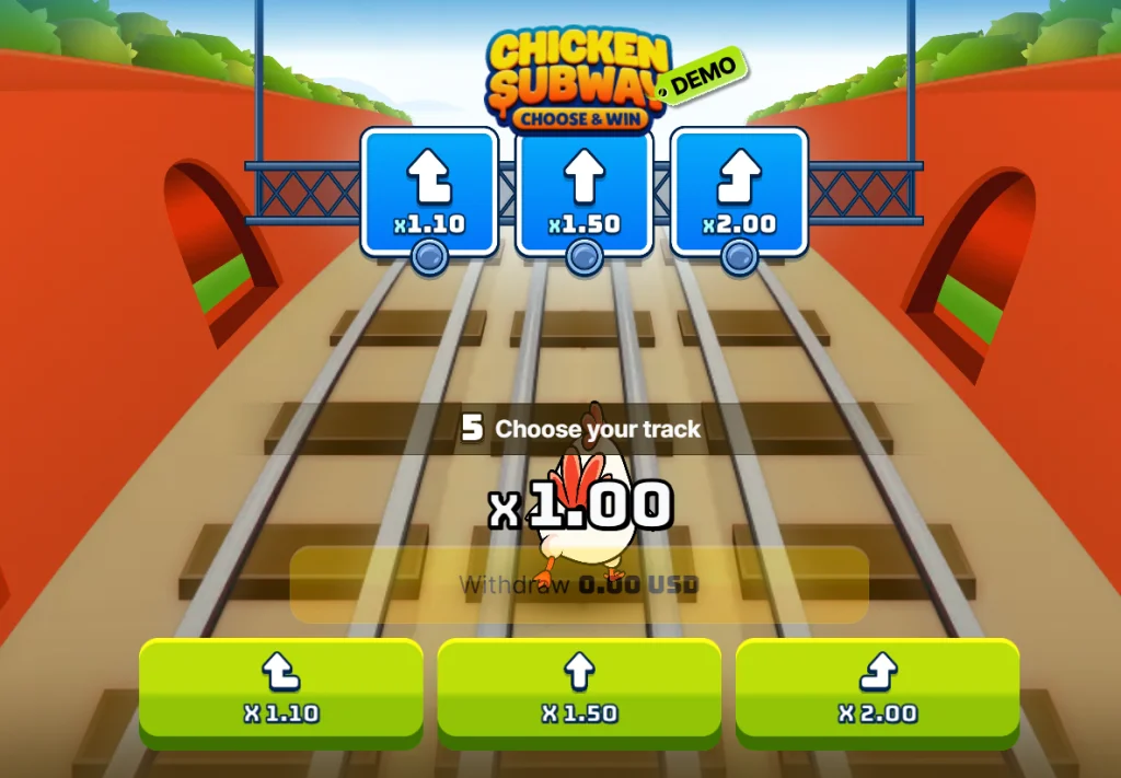 Chicken Subway Game
