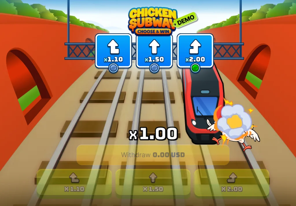 Chicken Subway Game Demo