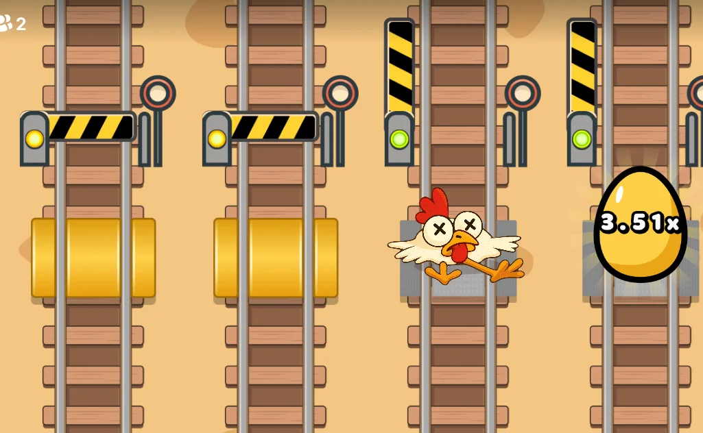 Chicken Train Game Demo