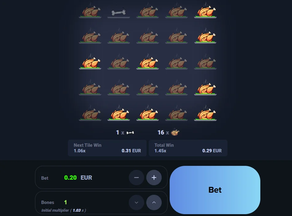 MyStake Chicken Casino Game