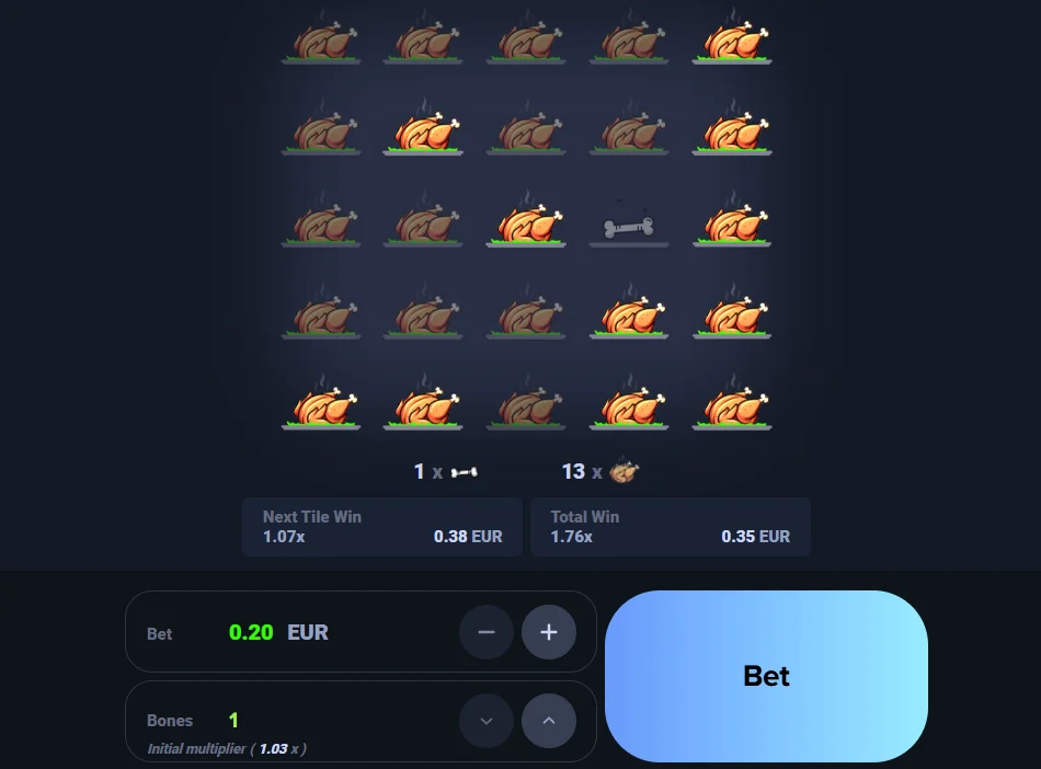 MyStake Chicken Game Demo